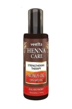 Уценка! Касторовое масло для волос, тела и ногтей Venita Henna Care Ricinus Oil, 50 мл