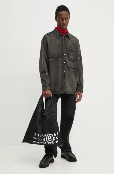 Джинсовая рубашка MM6 Maison Margiela