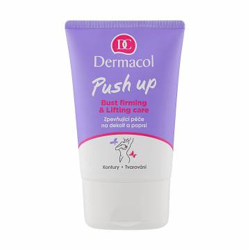 Укрепляющий подтягивающий крем для груди и декольте Dermacol Push Up Bust Firming & Lifting Care, 100 мл Укрепляющий подтягивающий крем для груди и декольте Dermacol Push Up Bust Firming & Lifting Care, 100 мл