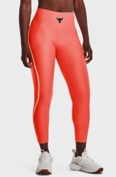 Женские коралловые тайтсы Pjt Rock Ankle Leggings Коралловый S Under Armour 1377455-877