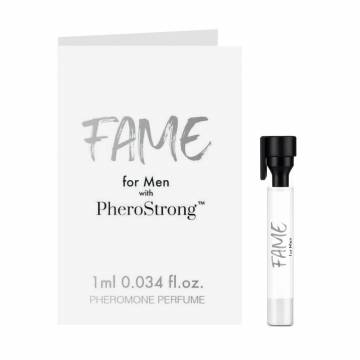 Духи мужские PheroStrong Fame For Men Pheromone Perfume с феромонами, 1 мл (пробник) Духи мужские PheroStrong Fame For Men Pheromone Perfume с феромонами, 1 мл (пробник)