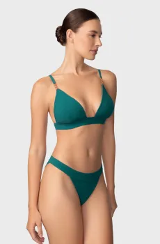 Женские бирюзовые трусики от купальника Бирюзовый 36 MARC&ANDRE L2607-Z-LRB