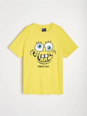Футболка SpongeBob - світло-жовтий Футболка SpongeBob - світло-жовтий