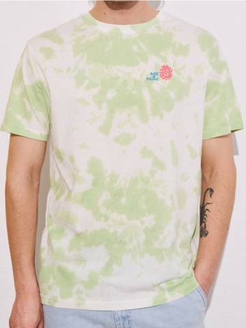 Футболка tie-dye - блідо-зелений Футболка tie-dye - блідо-зелений