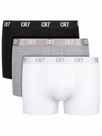 Cristiano Ronaldo CR7 Набір з 3 пар боксерів Basic Trunk 3Pack 8100-49-633 Білий Cristiano Ronaldo CR7 Набір з 3 пар боксерів Basic Trunk 3Pack 8100-49-633 Білий