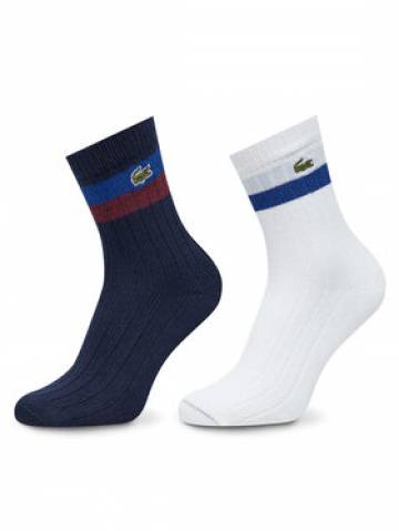 Lacoste Набір з 2 пар високих шкарпеток unisex RA4241 Кольоровий Lacoste Набір з 2 пар високих шкарпеток unisex RA4241 Кольоровий