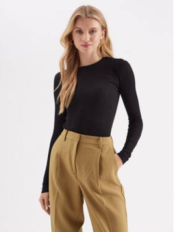 Bruuns Bazaar Блузка Angela BBW1071N Чорний Slim Fit Bruuns Bazaar Блузка Angela BBW1071N Чорний Slim Fit
