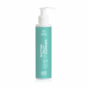 Матирующий гель для умывания Marie Fresh Cosmetics Matting Jelly Cleanser для жирной и комбинированной кожи, 150 мл Матирующий гель для умывания Marie Fresh Cosmetics Matting Jelly Cleanser для жирной и комбинированной кожи, 150 мл