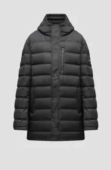 Мужской черный пуховик Черный 56 Karl Lagerfeld 544593.505028;990