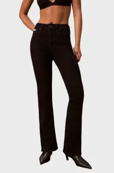 Женские черные джинсы HIGH RISE Черный 25-SH Calvin Klein Jeans LV047B942G