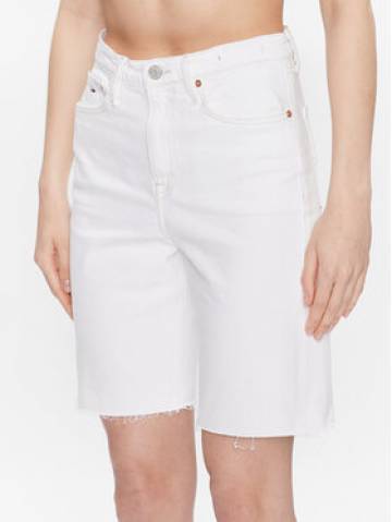 Tommy Jeans Джинсові шорти Harper DW0DW15595 Білий Regular Fit Tommy Jeans Джинсові шорти Harper DW0DW15595 Білий Regular Fit