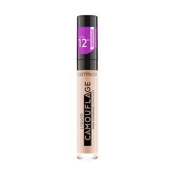 Водостойкий жидкий консилер для лица Catrice Liquid Camouflage High Coverage Concealer 005 Light Natural, 5 мл Водостойкий жидкий консилер для лица Catrice Liquid Camouflage High Coverage Concealer 005 Light Natural, 5 мл