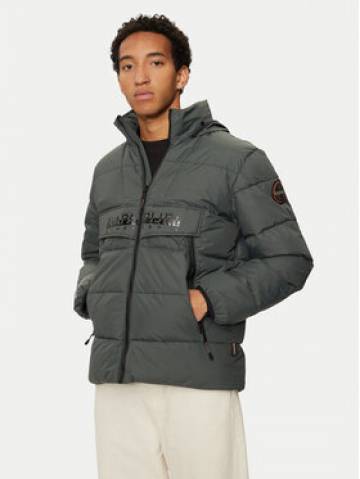 Napapijri Пуховик NP0A4I23 Зелений Regular Fit Napapijri Пуховик NP0A4I23 Зелений Regular Fit