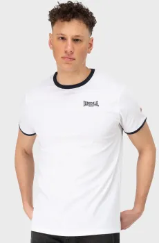 Мужская белая футболка TRELILL Белый XXL Lonsdale 117674