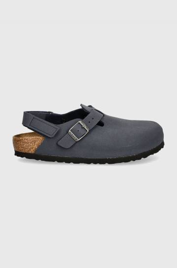 Детские сандалии из нубука Birkenstock Tokio AS цвет синий 1027917