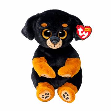 Детская мягконабивная игрушка TY Beanie Bellies Собака Ротвейлер, от 3 лет, 20 см (41290) Детская мягконабивная игрушка TY Beanie Bellies Собака Ротвейлер, от 3 лет, 20 см (41290)