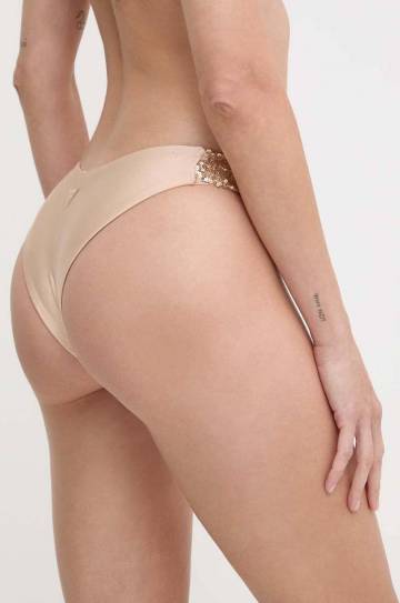 Купальные трусы Guess цвет бежевый Купальные трусы Guess цвет бежевый