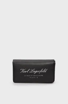 Женская черная сумка HOTEL Черный ONESIZE Karl Lagerfeld 235W3120