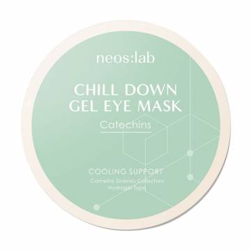 Гидрогелевые патчи для кожи вокруг глаз Neos:lab Chill Down Gel Eye Mask Catechins с зеленым чаем и аденозином, 60 шт Гидрогелевые патчи для кожи вокруг глаз Neos:lab Chill Down Gel Eye Mask Catechins с зеленым чаем и аденозином, 60 шт