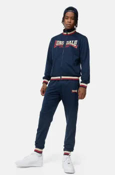 Мужской темно-синий спортивный костюм (кофта, брюки) POOLEWE Синий 3XL Lonsdale 117373