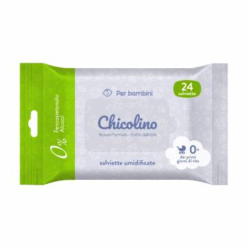 Детские влажные салфетки Chicolino, 24 шт Детские влажные салфетки Chicolino, 24 шт