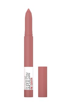 Стойкая матовая помада-карандаш для губ Maybelline New York Super Stay Ink Crayon Lipstick 105 On The Grind, 1.5 г