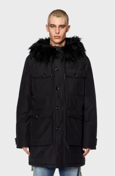 Мужская черная куртка W-JORGY Черный 52 Diesel A10610 0IDAP