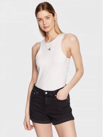 Calvin Klein Jeans Топ J20J220765 Білий Regular Fit Calvin Klein Jeans Топ J20J220765 Білий Regular Fit