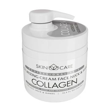Увлажняющий крем для лица, шеи и рук Dead Sea Collection Skin Care Collagen Moisturizing Cream с коллагеном, 500 мл