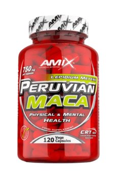 Перуанская мака Amix Nutrition Peruvian Maca 750 мг, 120 вегетарианских капсул