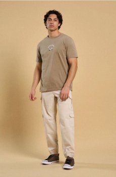 Бавовняна футболка з написом Fatto in Italia - світло-зелений