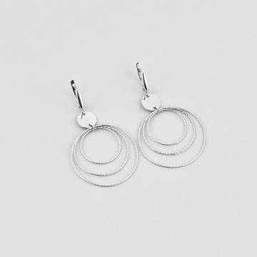 Серебряные серьги Minimal 520617 Серебряные серьги Minimal 520617