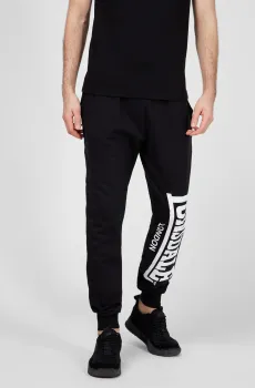 Мужские черные спортивные брюки Черный L Lonsdale 110786