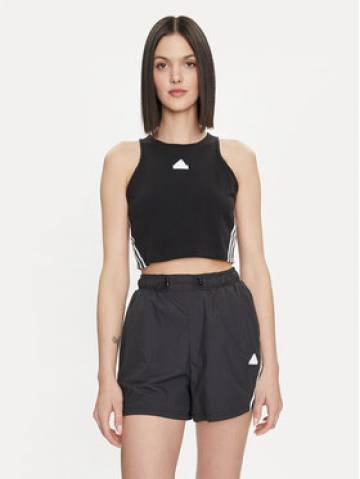 adidas Топ Future Icons 3-Stripes IP1572 Чорний Slim Fit adidas Топ Future Icons 3-Stripes IP1572 Чорний Slim Fit