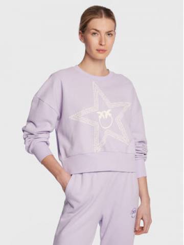 Pinko Світшот 100369 A0KM Фіолетовий Relaxed Fit Pinko Світшот 100369 A0KM Фіолетовий Relaxed Fit