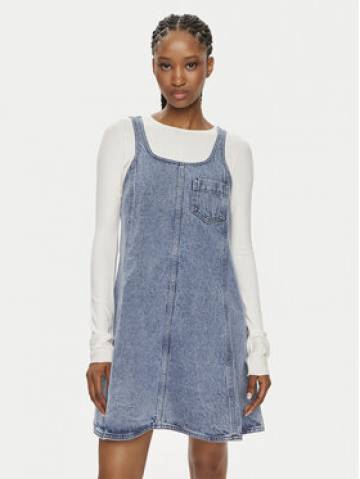 Noisy May Джинсова сукня Lilje 27029876 Голубий Loose Fit Noisy May Джинсова сукня Lilje 27029876 Голубий Loose Fit