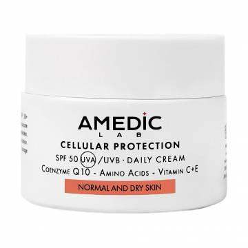 Солнцезащитный крем для лица Amedic Cellular Protect SPF 50+, 50 мл