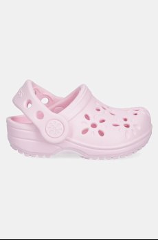 Шлепанцы Crocs CLASSIC FLORAL CUT OUT CLOG KIDS