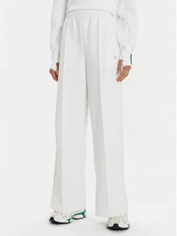 Lacoste Спортивні штани XF7374 Білий Wide Leg Lacoste Спортивні штани XF7374 Білий Wide Leg