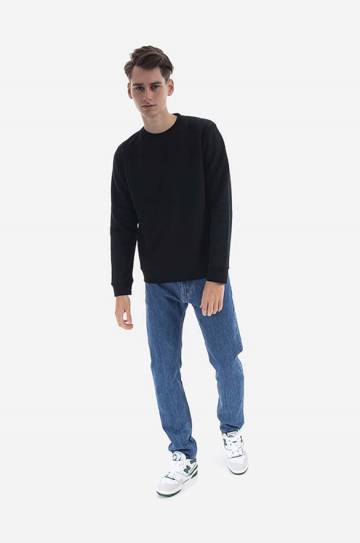 Хлопковая кофта Norse Projects Vagn Classic Crew мужская цвет чёрный однотонная N20.1275.9999-9999 Хлопковая кофта Norse Projects Vagn Classic Crew мужская цвет чёрный однотонная N20.1275.9999-9999