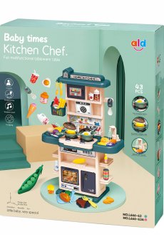 Детский игровой набор ALD Готуйко, 43 элемента, от 3 лет (L666-63)