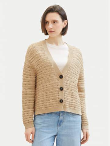 Tom Tailor Кардиган 1041213 Бежевий Loose Fit Tom Tailor Кардиган 1041213 Бежевий Loose Fit