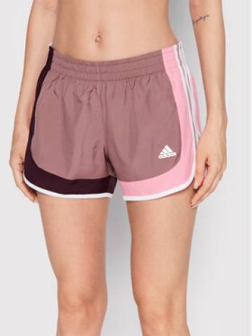 adidas Спортивні шорти Marathon 20 Colourblock HL1452 Фіолетовий Slim Fit adidas Спортивні шорти Marathon 20 Colourblock HL1452 Фіолетовий Slim Fit