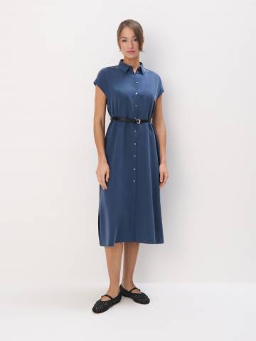Mohito - Сукня-сорочка міді - сталевий синій - 36