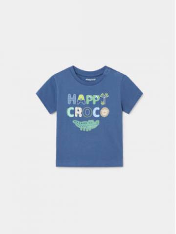Mayoral Футболка 1023 Cиній Regular Fit Mayoral Футболка 1023 Cиній Regular Fit