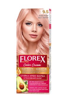 Стойкая крем-краска для волос Florex Super 9.5 Талая вода, 100 мл