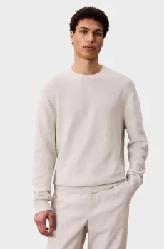 Мужской светло-серый джемпер TXTRD 12GG Серый L Calvin Klein LV04LF304G