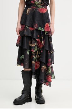 Юбка с добавлением льна AllSaints CAYA