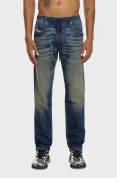 Мужские темно-синие джинсы 2030 D-KROOLEY JOGG Sweat jeans Синий 30 Diesel A11883 09J34
