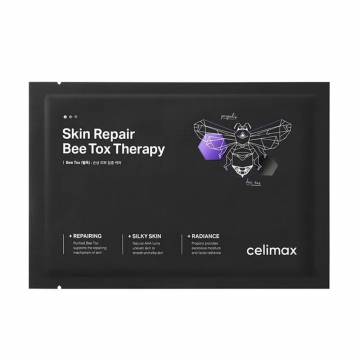 Восстанавливающая тканевая маска для лица Celimax Skin Repair Bee Tox Therapy Mask с прополисом и пчелиным ядом, 25 мл Восстанавливающая тканевая маска для лица Celimax Skin Repair Bee Tox Therapy Mask с прополисом и пчелиным ядом, 25 мл